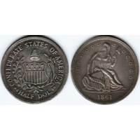 Копия США 50 центов 1861