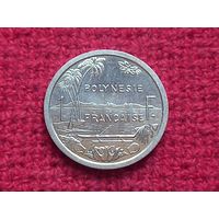 Французская Полинезия 1 франк 2001 г.