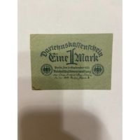 Германия 1 марка 1922 г. -0801