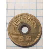5 йен Япония 1973 год