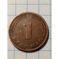 1 пфенниг Германия 1982 G