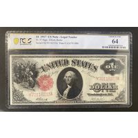 1 доллар США 1917 Unc