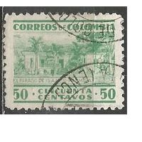 Колумбия. Народный дом. Пальмира. 1942г. Mi#441.