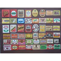 Пивные этикетки из Польши по 1 рублю, цена за одну этикетку, а-12-8-1 (3928)