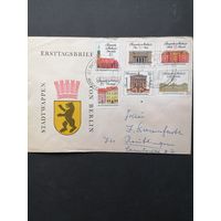 ГДР 1971 КПД с полной серией марок "Важные сооружения" (спецгашение) Mi.1661-1666 каталог 6.00 евро