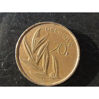Бельгия 20 франков, 1980. С 20 копеек. Распродажа коллекции. Смотрите другие лоты.