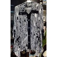 Трикотажная туника, вискоза, р-р 54-58