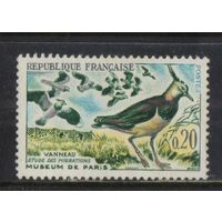 Франция 1960 Птицы Чибис #1332**