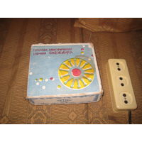 Гирлянда елочная "Снежинка" в упаковке СССР