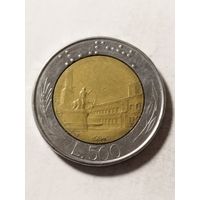 Италия 500 лир 1984
