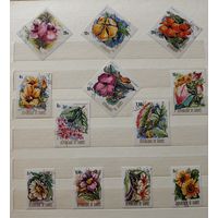 РАСПРОДАЖА КОЛЛЕКЦИИ. Гвинея, марки "цветы"