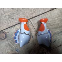 Солонка. сольница, перечница Петушок. СССР Полонка