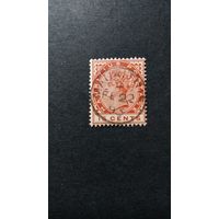ВЕЛИКОБРИТАНИЯ. \75С\ Маврикий - 1891/1892г. королева Виктория