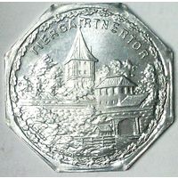 ГЕРМАНИЯ НЮРНБЕРГ 20 пфеннигов 1920 год - ШТЕМПЕЛЬНЫЙ БЛЕСК!