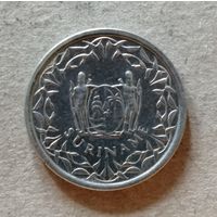 Суринам 25 центов 2009 год (без отметки МД), KM# 14a, ю