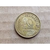 Франция 10 сантимов, 1972г. (D-107)