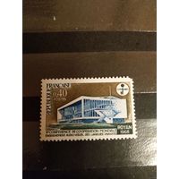 1968 Франция архитектура чистая клей MNH** выпускалась одиночкой (2-10)
