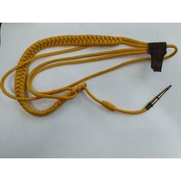 Аксельбант металлизированный, жёлтый. 1 подвес