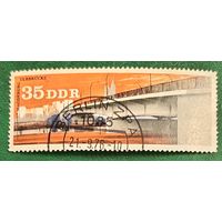 ГДР 1976. Мост через реку Эльба в городе Магдебург