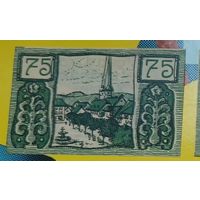 Нотгельд Германия 75 пфеннигов