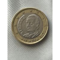 Испания 1 евро 1999