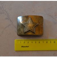 Солдатская пряжка (пряга, бляха). Беларусь. Латунь.