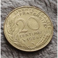 20 сантимов 1984 Франция