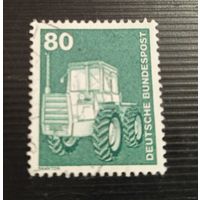 Марка ФРГ - трактор