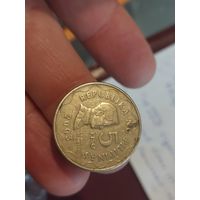 5 песо филлипины 2003