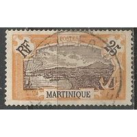 Мартиника. Фор-де-Франс. Столица. 1922г. Mi#89.