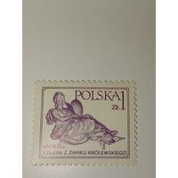Польша 1979 Скульптура из Королевского замка в Варшаве работы Андре Лебрена.
