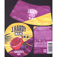 Пивная этикетка - J. HARDY
