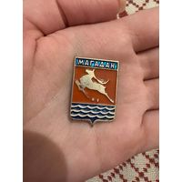 Магадан ЗНАЧОК С РУБЛЯ