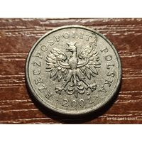 Польша 20 грошей 2001