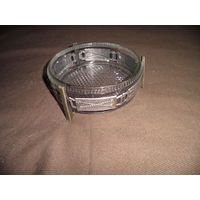 Конфетница хрустальная в латуни времён СССР.С рубля.