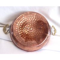 Сковорода с "ушами" Медь 18,2 см