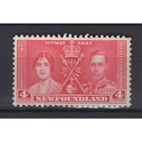 1937 Ньюфаундленд*   George VI, Коронация