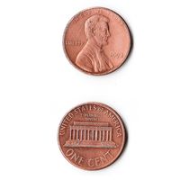 1 цент США 1992  года