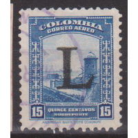 Архитектура Колумбия 1950 год  лот 4 С НАДПЕЧАТКОЙ