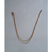 Цепочка золото  СССР проба звезда