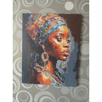 Картина по номерам без рамки