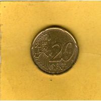 Германия 20 центов 2002г.