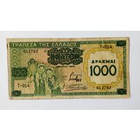 Греция. 1000 драхм 1939 год.