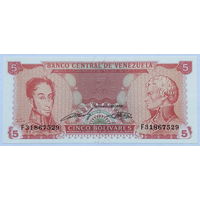 5 боливаров 1989 Венесуэла