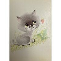 Открытка Котенок