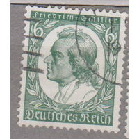 Фридрих Шиллер Известные  Люди личности- Рейх Германия 1934 год лот 10