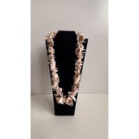 Бижутерия бусы из ракушек