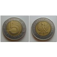 5 злотых РП 1994 г.в.