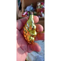РЕДКАЯ ЁЛОЧНАЯ ИГРУШКА СССР БЕЛОЧКА КАТАЛОГ СОСТОЯНИЕ ! НА  ФОТО . ОРИГИНАЛ  .  Распродажа Коллекции !!! . Экспресс  Аукцион  не с рубля без МПЦ и прочего 3 ДНЯ  .Много лотов в продаже .