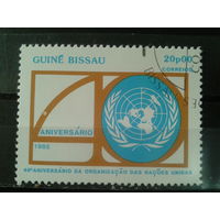 Гвинея-Бисау, 1985. 40 лет ООН, эмблема